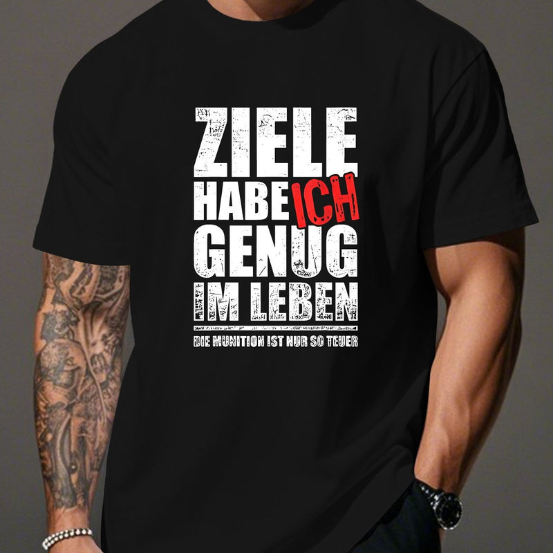 Men's T-Shirt with Funny German Humor.