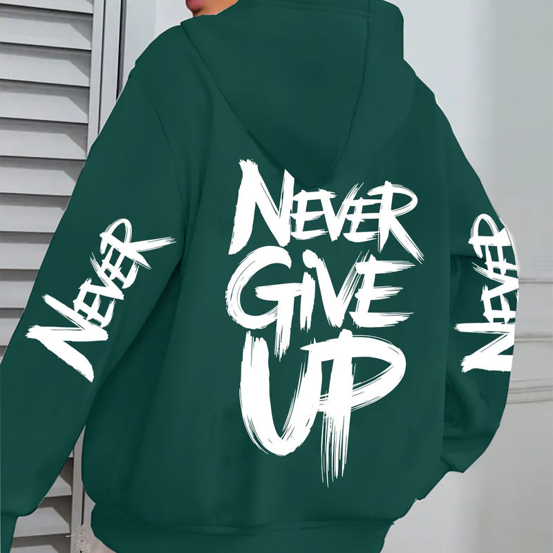 Women's Casual Zip-Up Hoodie.