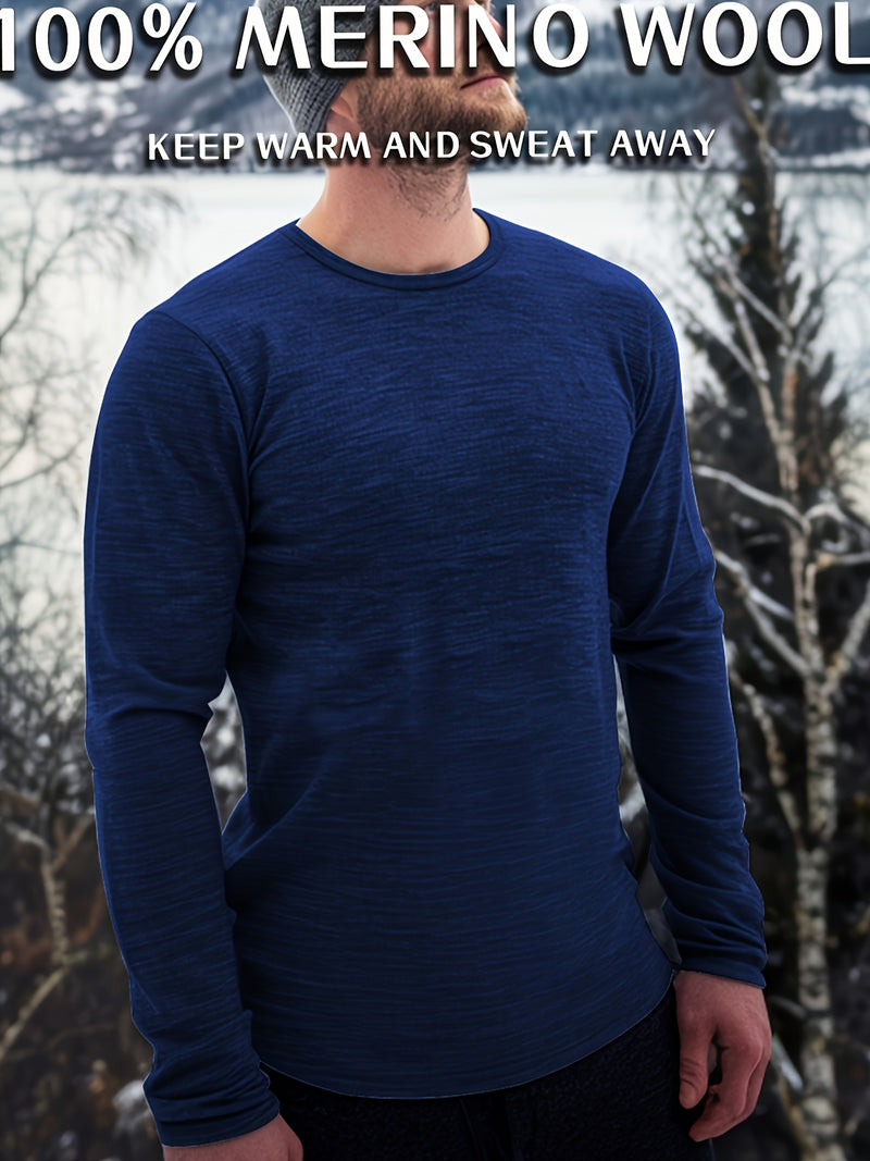 Men's Outdoor Quick-Dry Base Layer for Running, Made of Velvet Velvet.