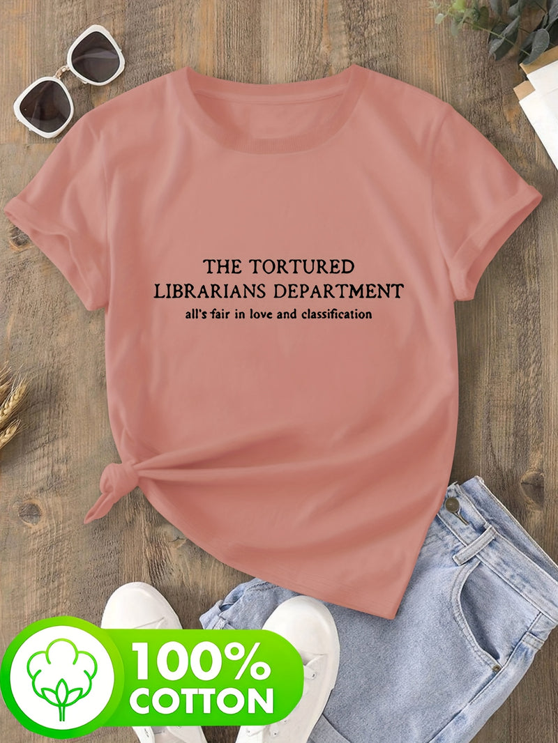 Women's T-Shirt with Short Sleeves.