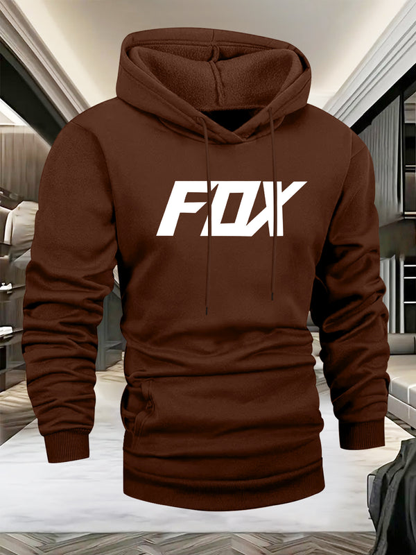 Men's Hooded Sweatshirt.