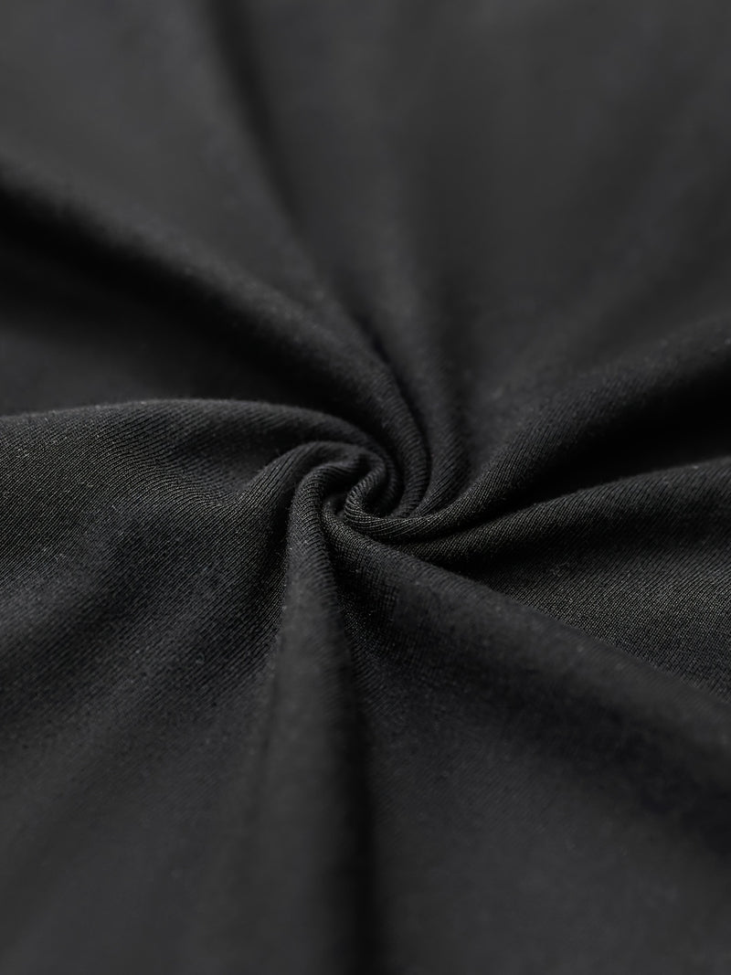 Men’s Black Graphic T-Shirt.