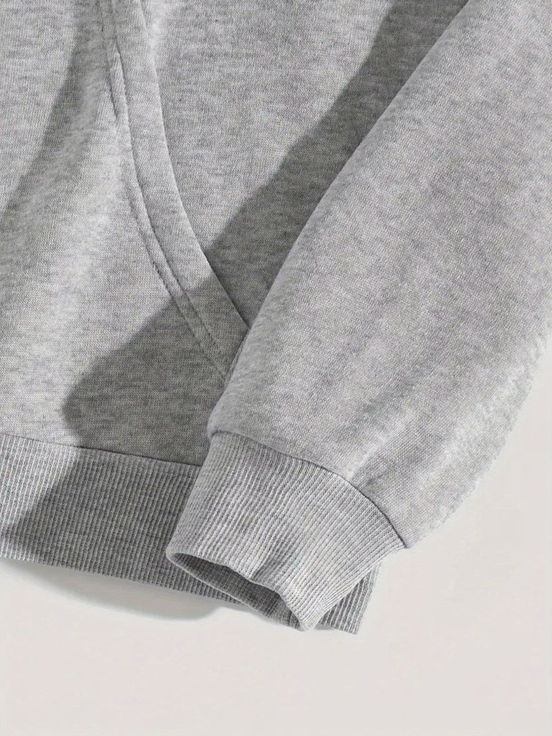 Men's Hooded Sweatshirt.