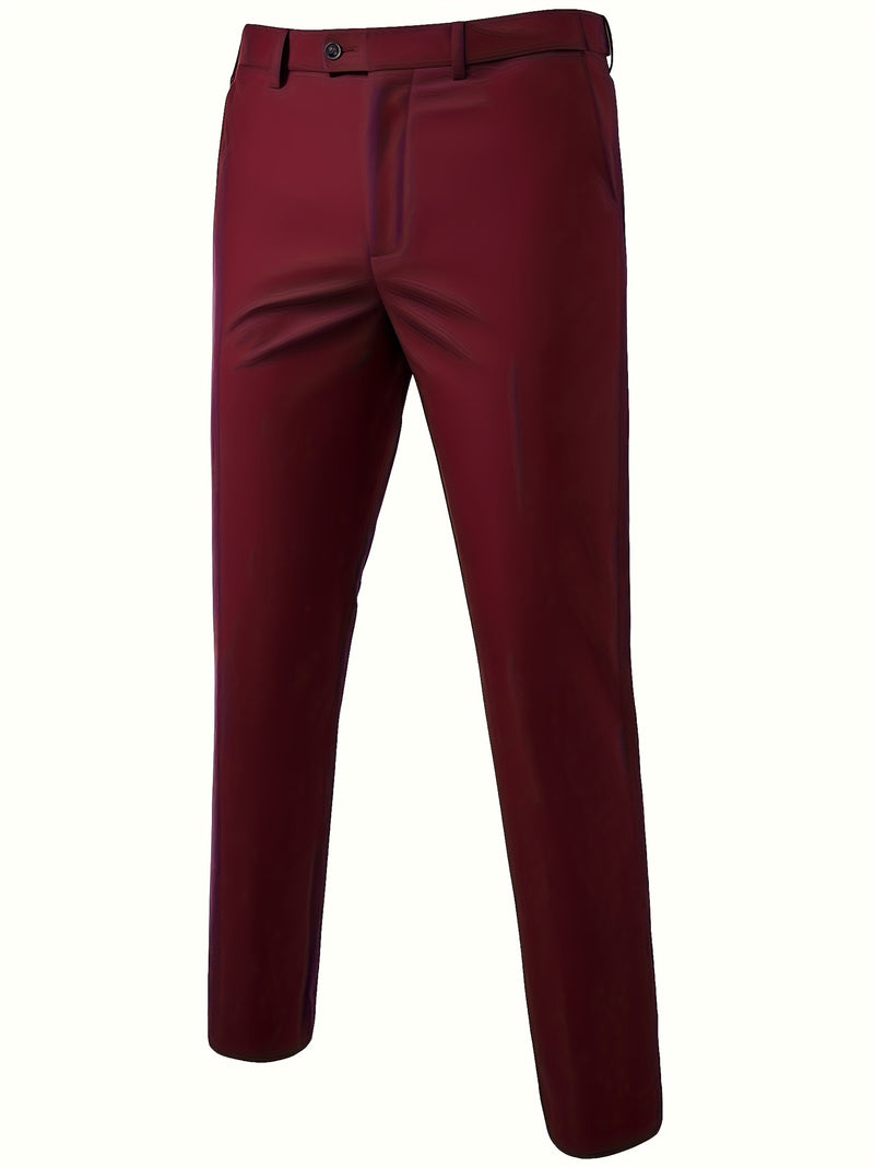 Men's 2pcs Suit Set, Jacket + Trousers - Stylish and High-Quality.