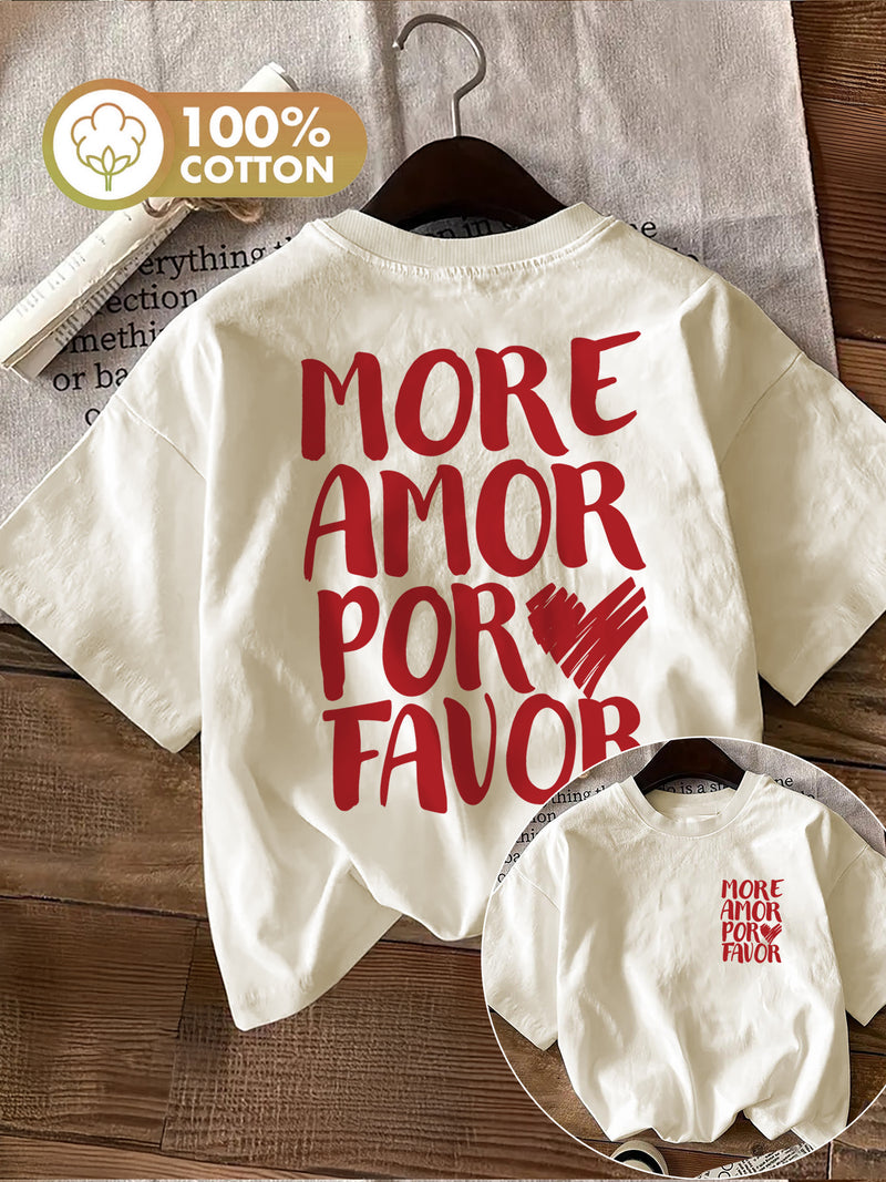 Women's Top with Double-Sided Print.