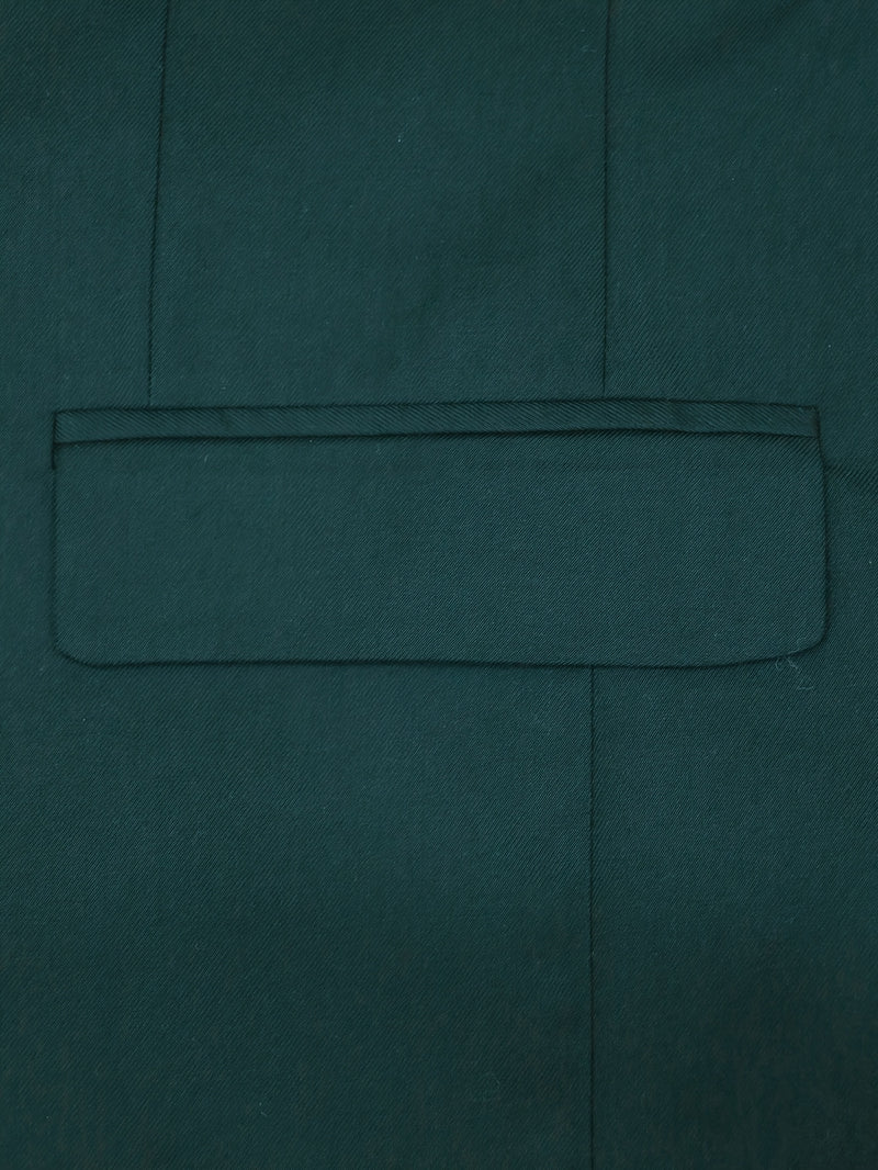 3pcs Men's Classic Solid Color Suit Set.