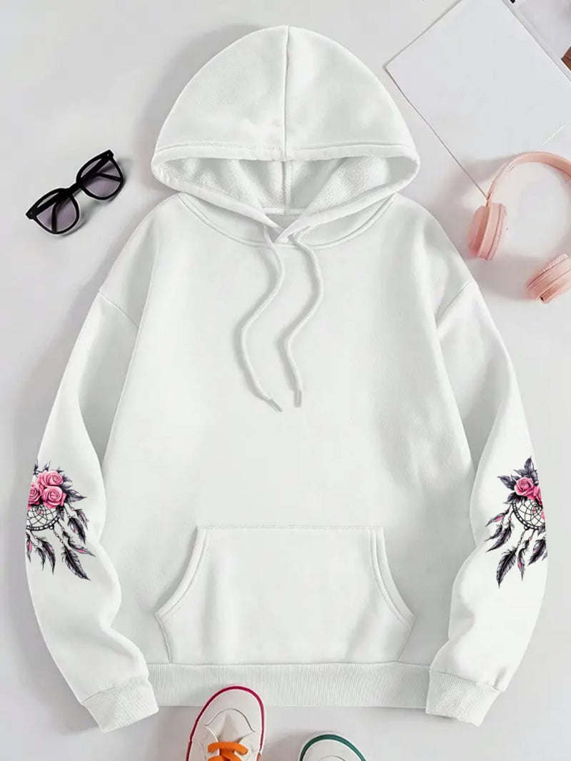 Women’s Comfortable Graphic Hoodie.