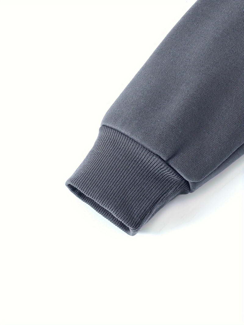 Men's Casual Polyester Hoodie.