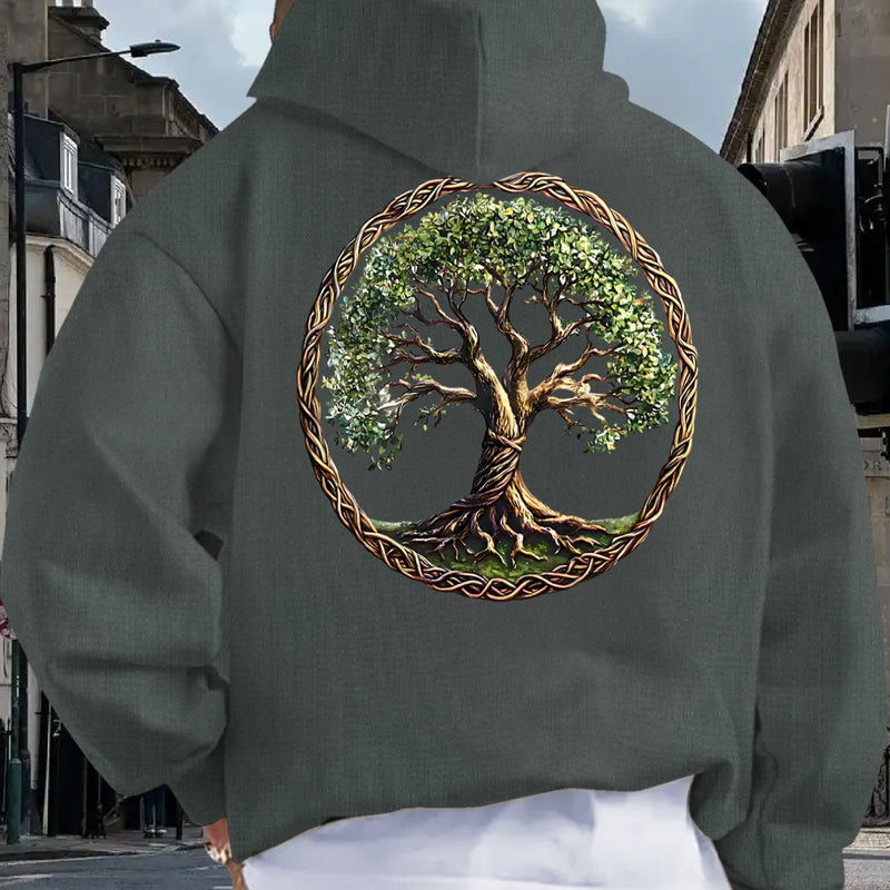 Men's Hooded Sweatshirt.