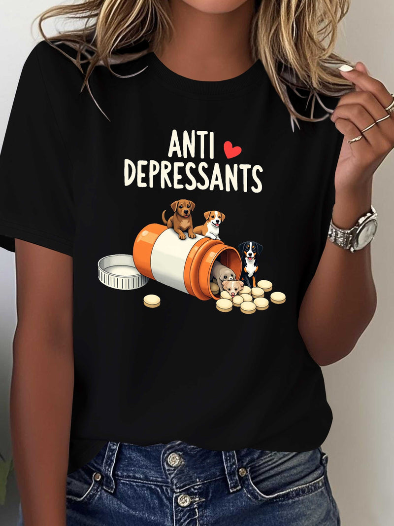 Women’s Casual Short Sleeve T-Shirt.