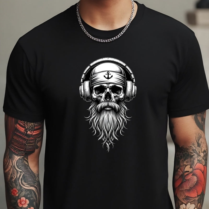 Men's Cotton Blend Graphic Print T-Shirt.
