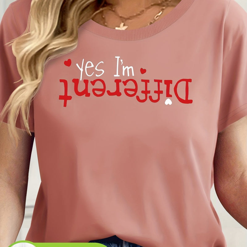 Women’s Casual Short Sleeve T-Shirt.
