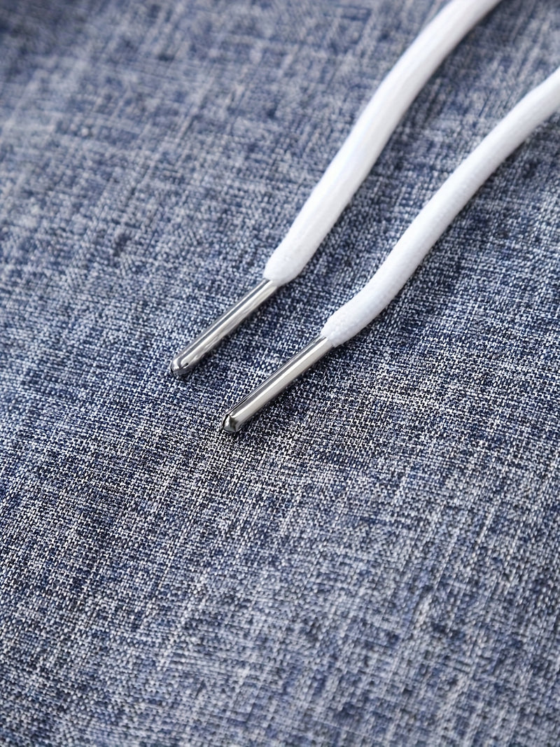 Men's Fashion Classic Solid Color Textured Fabric Button.