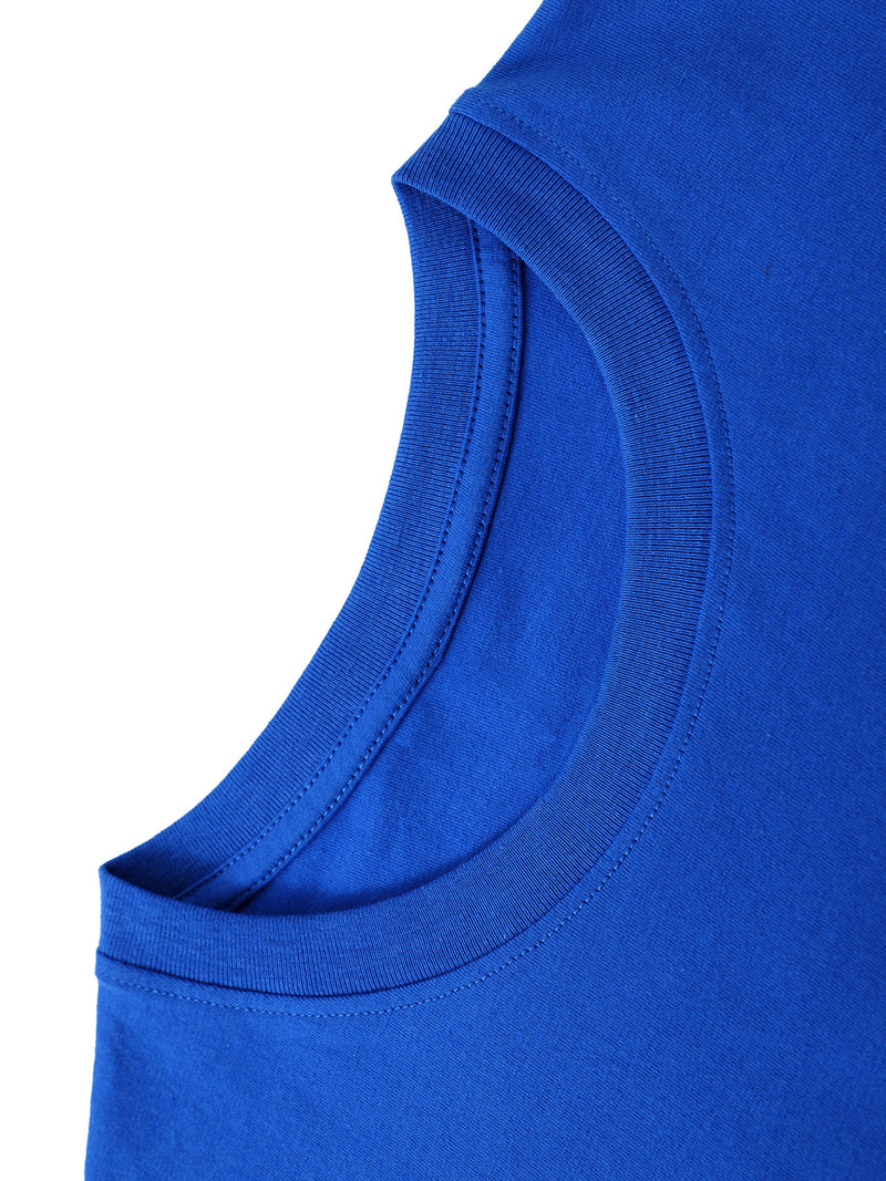 Men's Pure Cotton New Fashion Letter Design Print Casual Short Sleeve.