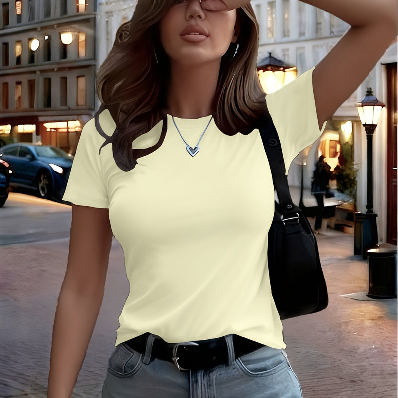 Women's Pure Comfortable T-shirt.