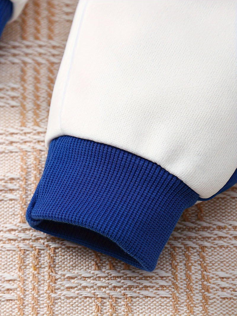 Boys' 'LOS ANGELES 28' Hooded Romper & Joggers Set.