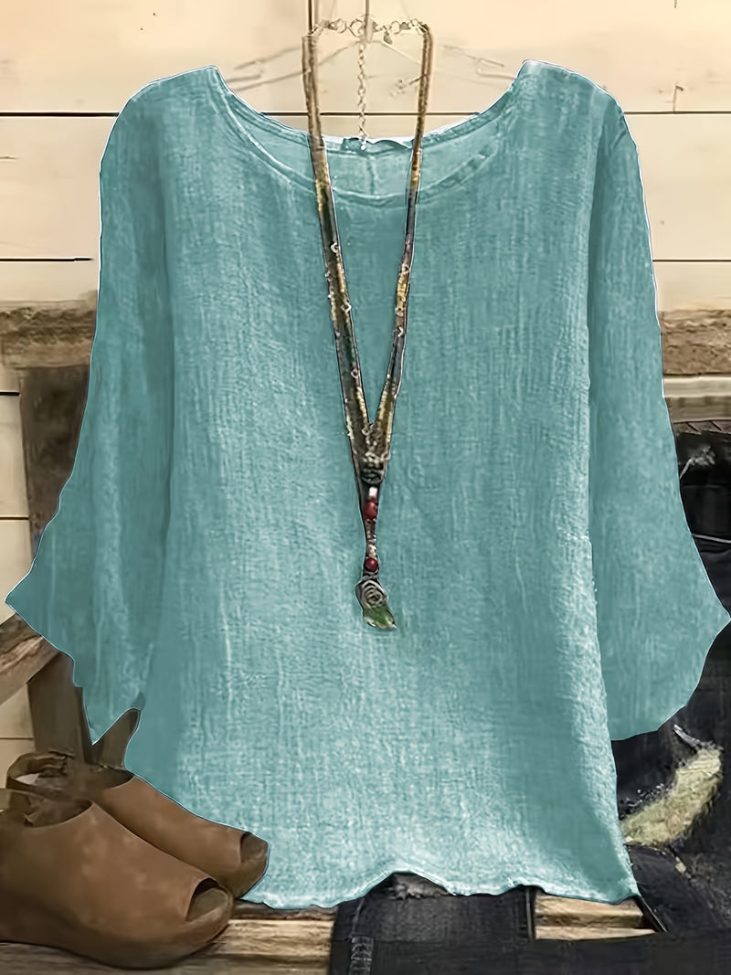Oversized Casual Women'S T-Shirt.