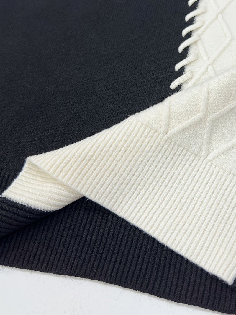 Men's Street Hip-Hop Style Teen Trendy Color Block Splicing Fashion.