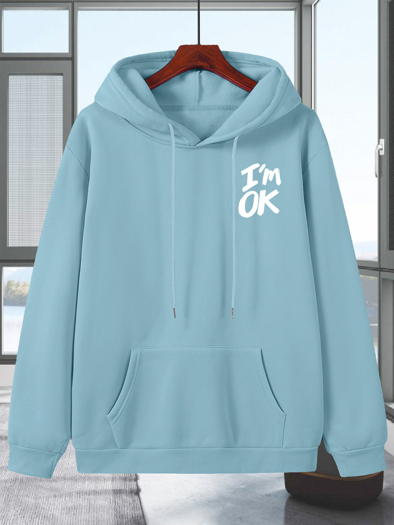 Men's Hooded Sweatshirt.