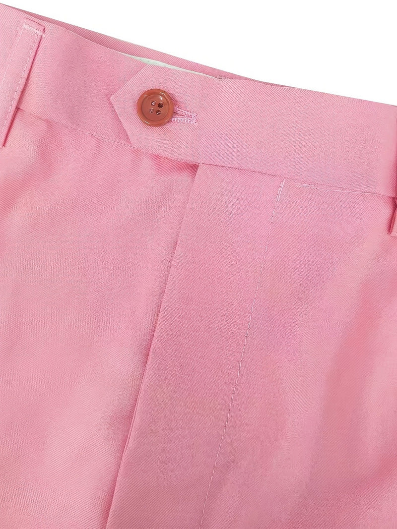 Light Business-Casual-Elegant Suit Set, Two-Piece Outerwear.