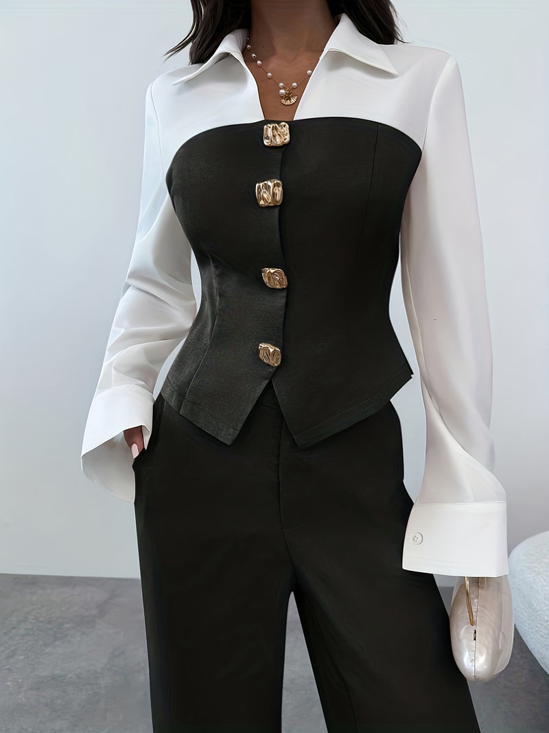 Women’s Casual And Elegant Two-Piece Set.