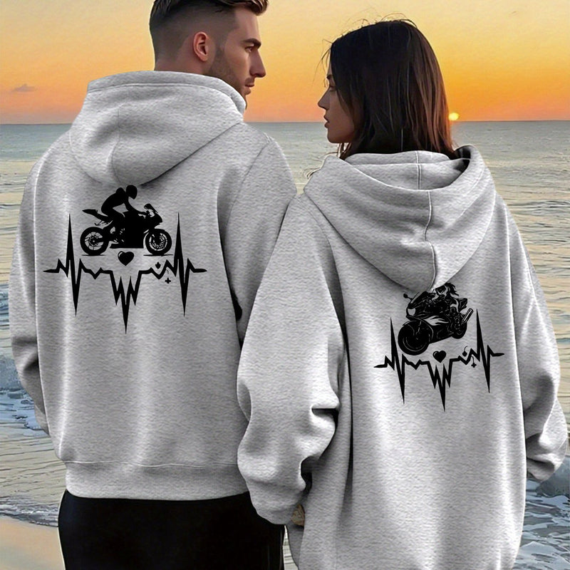 Couple Hoodies in a Casual Style.
