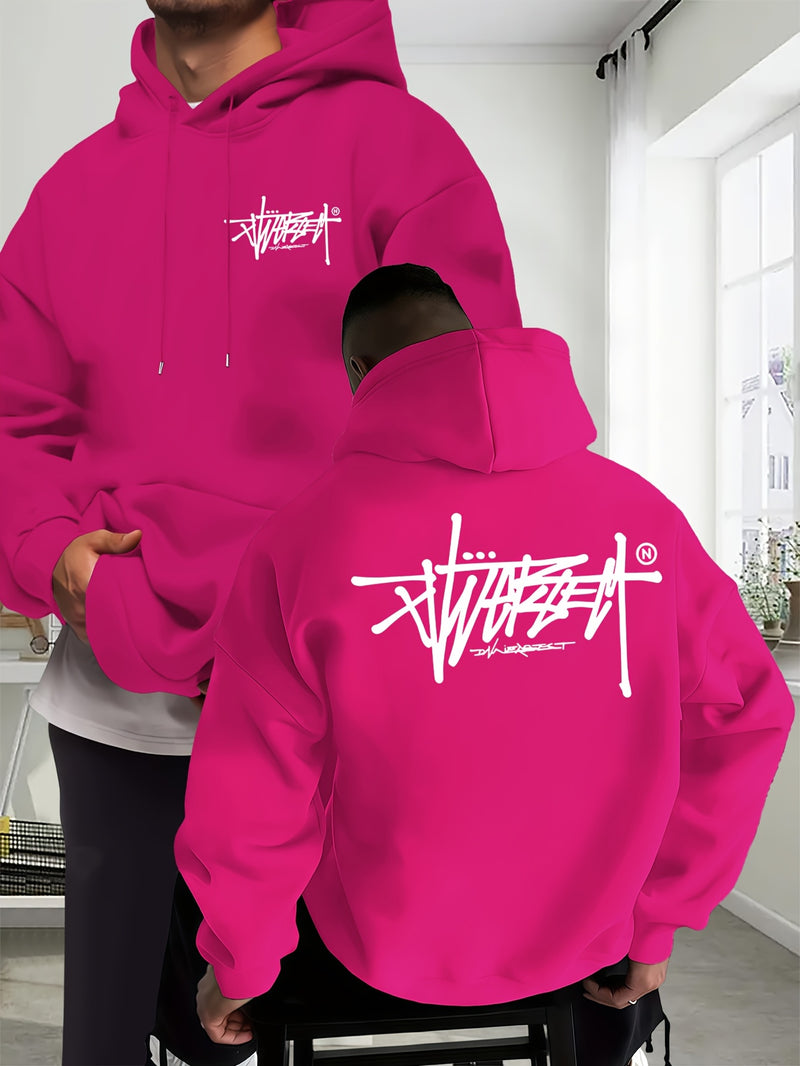 Men's Trendy Autumn-Winter Hooded Sweatshirt.