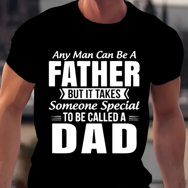 Men’s Short-Sleeved Round Neck, Knitted Fabric That Is Easy And Comfortable.