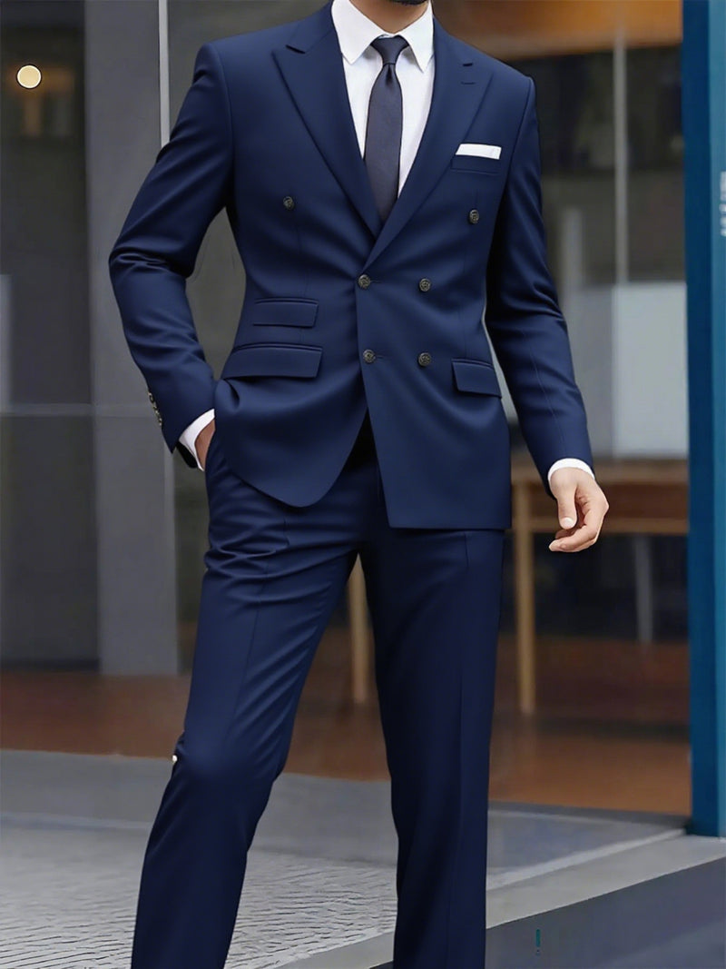 Two-Piece Men's Suit Set.