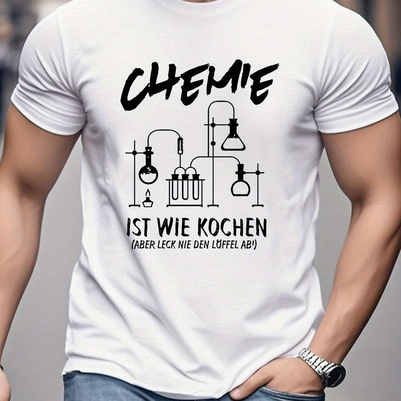 Men's Summer Short Sleeve T-Shirt.