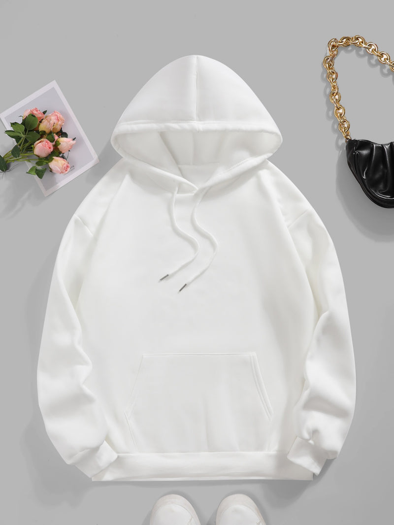 Women's Cartoon Dog Graphic Print Hoodie.