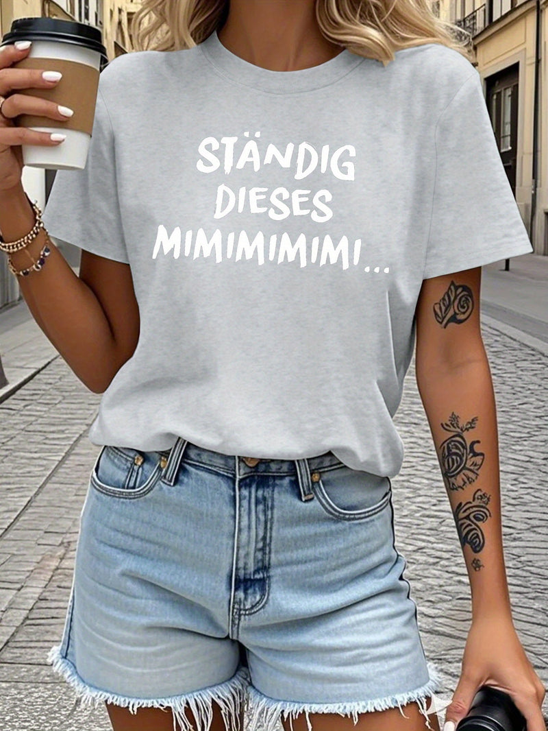 Women's Cotton Comfort Fit T-Shirt.