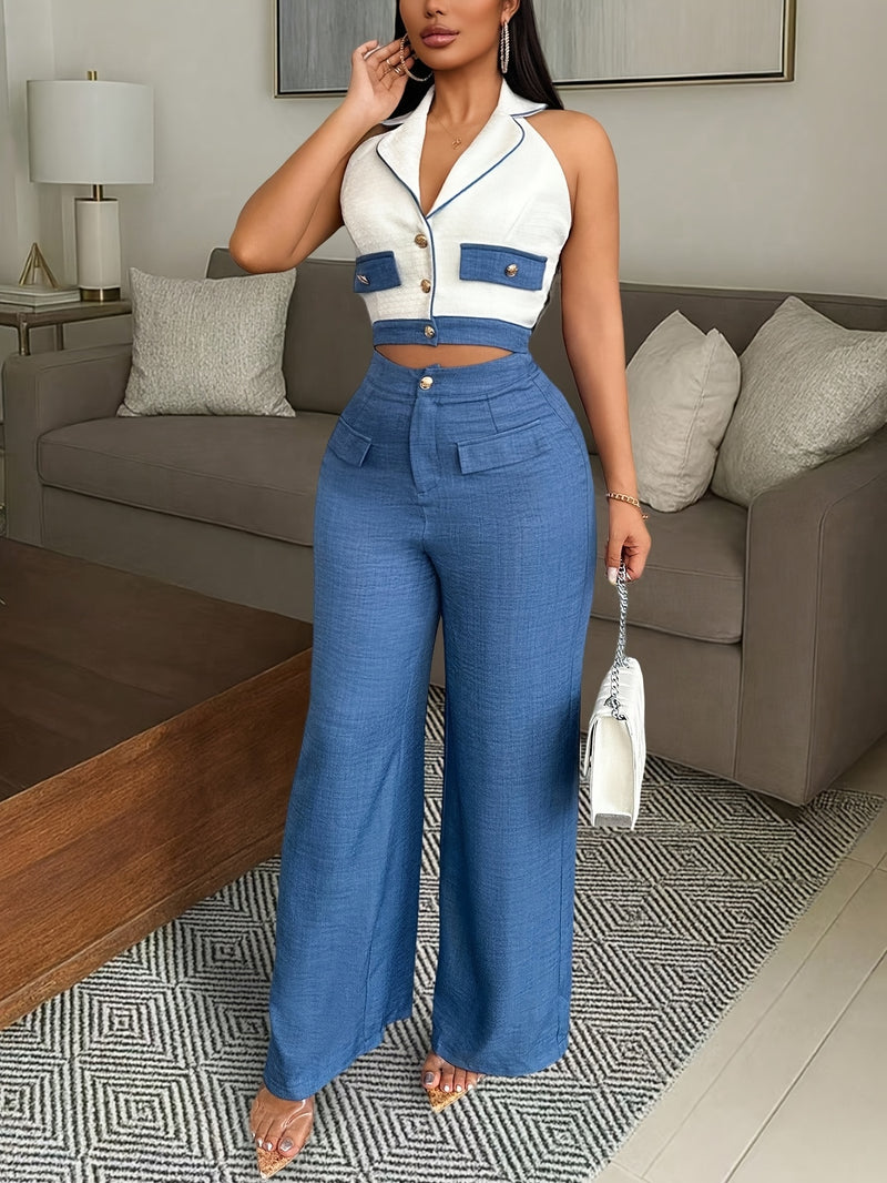 Elegant Business Casual Women's Suit.