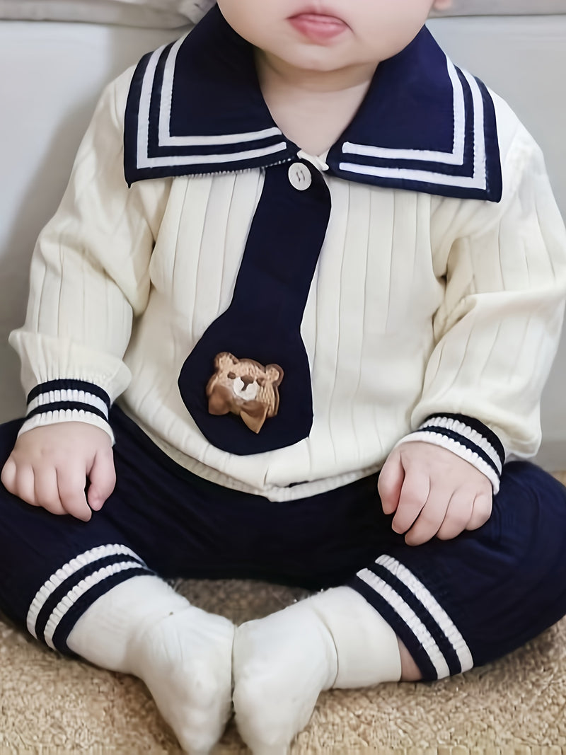 Newborn Autumn And Winter Outfit for Baby Boys.