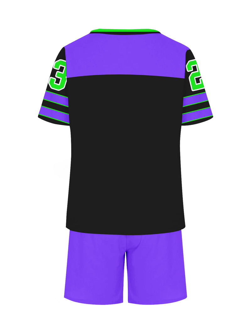 Casual Shorts Men's Trendy 2pcs Set.