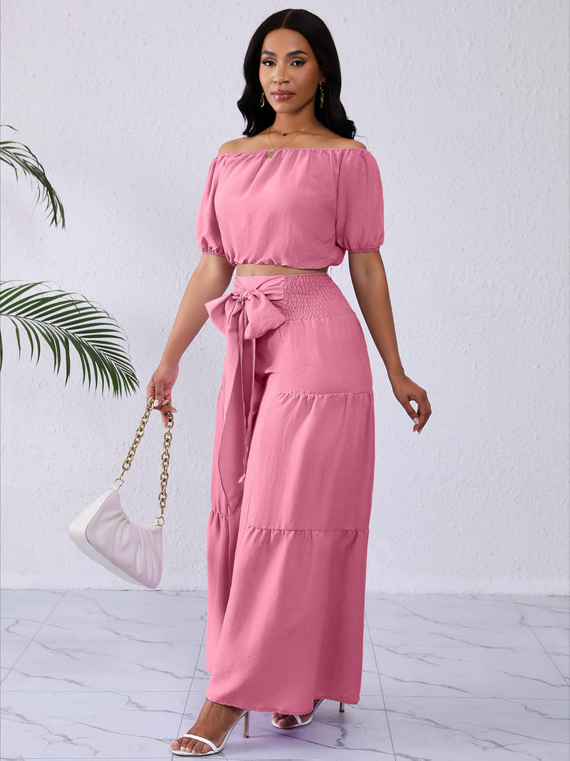 Casual Women's Vacation Outfit.