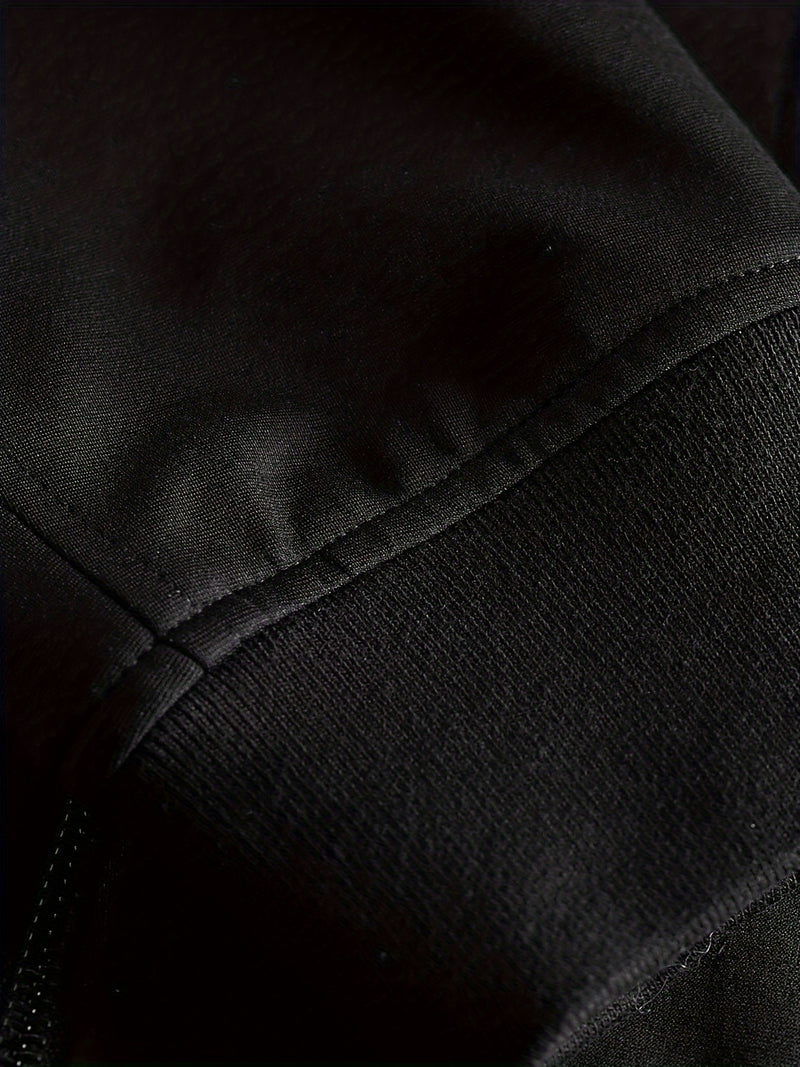 American Casual Stand-up Collar Sweatshirt Jacket for Men, Spring/autumn.