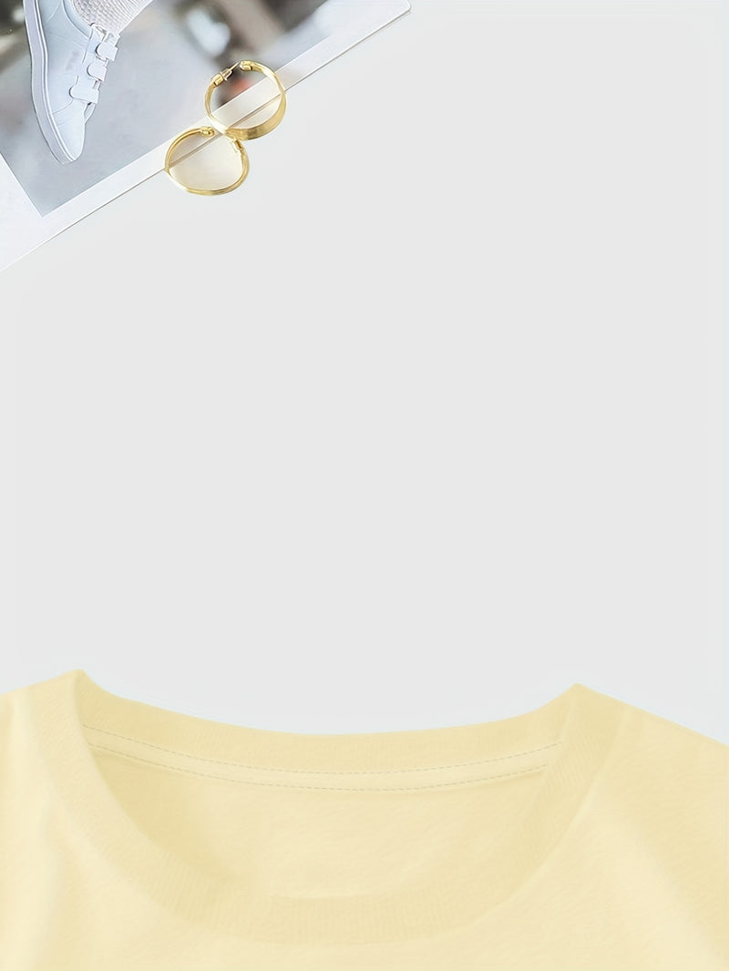 Women’s Casual Short Sleeve T-Shirt.