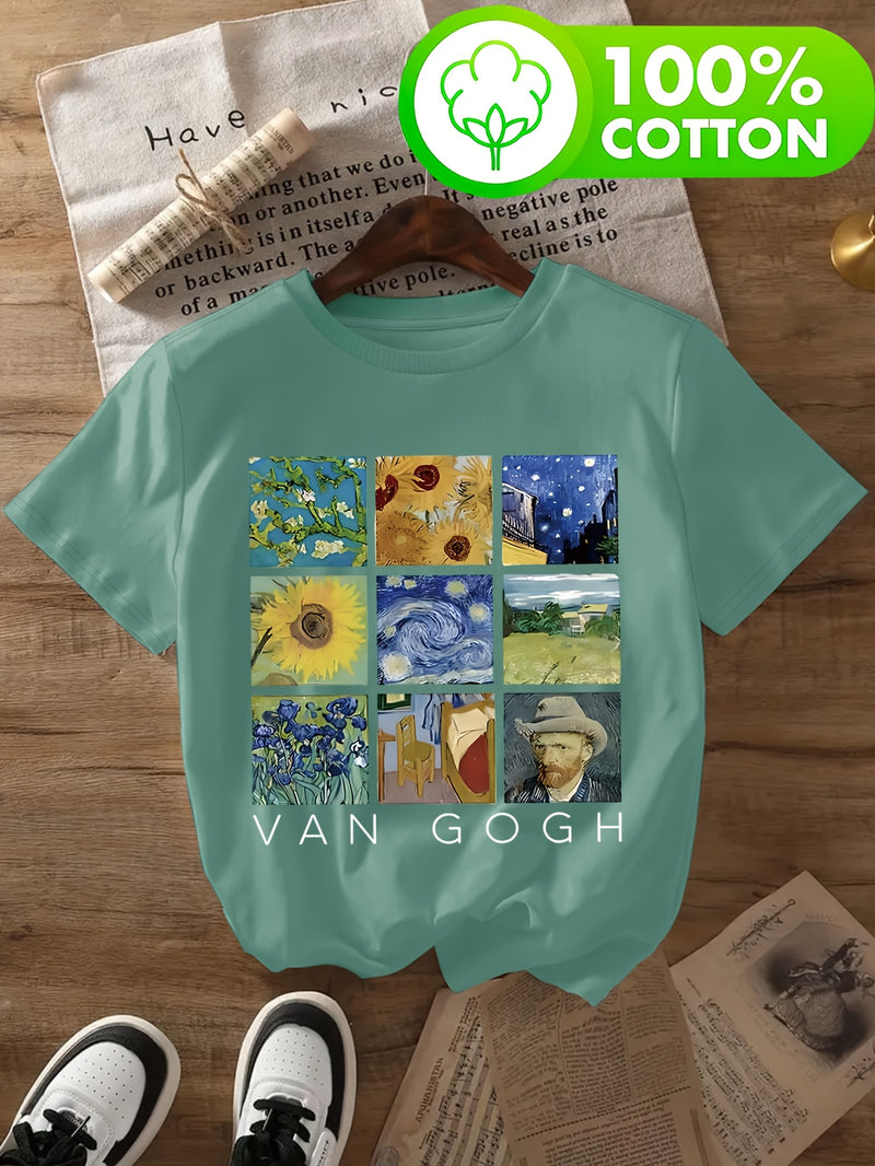 Women’s Short-Sleeve Round Neck T-Shirt.