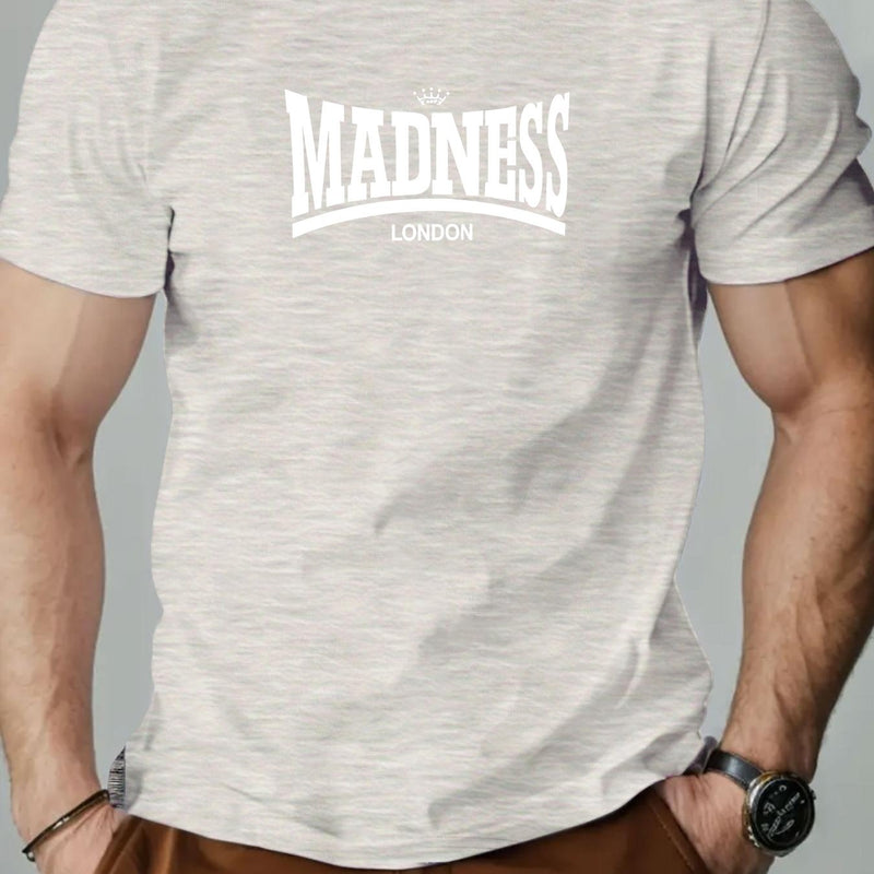 Men's "Madness London" Graphic T-Shirt.