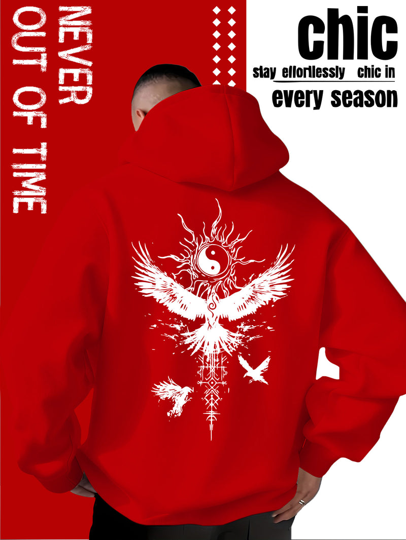 Men's Hooded Sweatshirt.