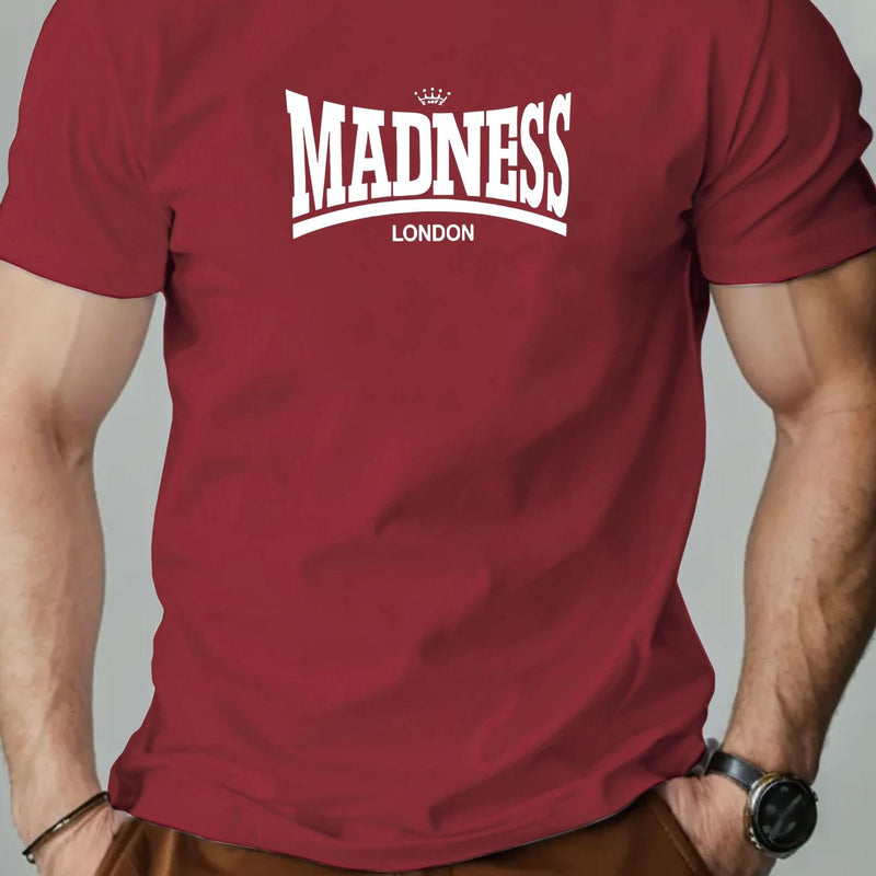 Men's "Madness London" Graphic T-Shirt.